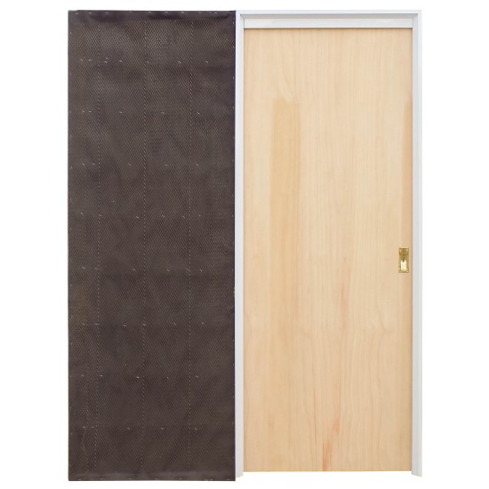 Puerta Placa Embutir Araucaria 1,81 x 2,05